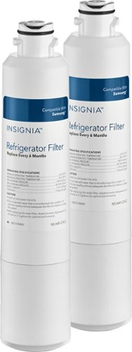  Insignia™ - Water Filter for Select Samsung Refrigerators (2-Pack)