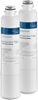 Insignia™ - Water Filter for Select Samsung Refrigerators (2-Pack)-Front_Standard