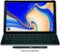 Samsung - Book Cover Keyboard for Galaxy Tab S4 - Black-Front_Standard
