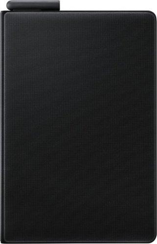 Samsung - Book Cover for Galaxy Tab S4 - Black-Front_Standard 