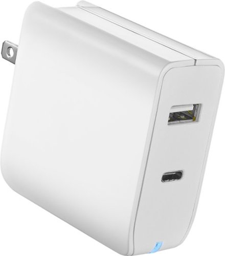 Insignia™ Power Adapter with USB-C - White GLOBAL SHIPPING