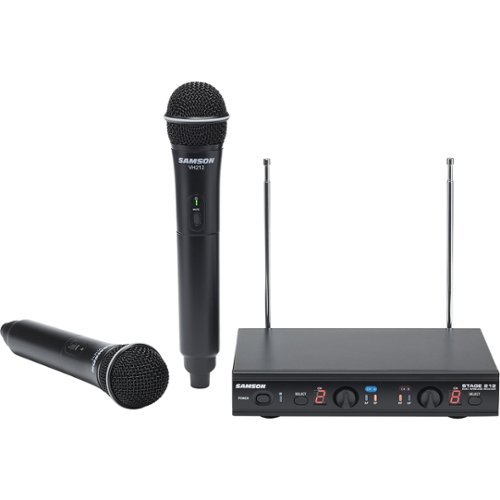 Samson - Stage 12-Channel Wireless Dynamic Microphone System