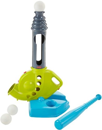 Fisher-Price - Grow to Pro Triple Hit Baseball - Green/Blue/Gray-Front_Standard 