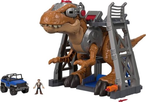  Imaginext - Jurassic World Jurassic Rex Figure - Brown