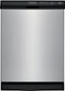 Frigidaire 24" Front Control Built-In Dishwasher, 60dba - Stainless Steel-Front_Standard 