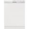 Frigidaire - 24" Front Control Built-In Dishwasher with PowerPlus Cycle, 60 dBA - White-Front_Standard