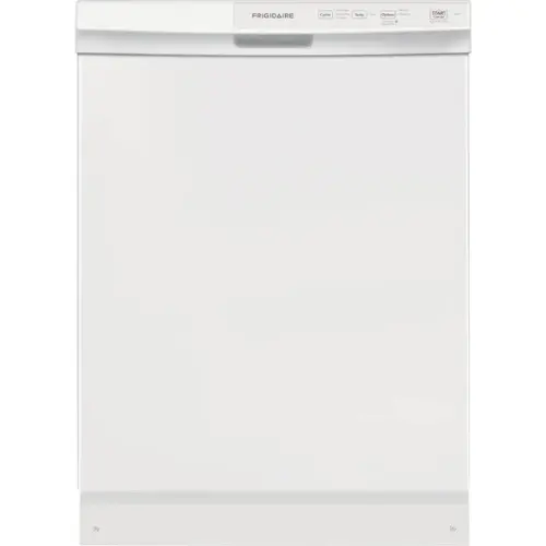 Front. Frigidaire - Frigidaire 24" Built-In Dishwasher - White.