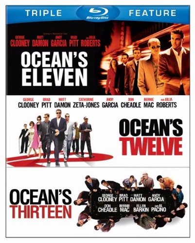  Ocean's Eleven/Ocean's Twelve/Ocean's Thirteen [3 Discs] [Blu-ray]