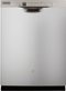 GE - Front Control Built-In Dishwasher with 3rd Rack, 50 dBA - Stainless Steel-Front_Standard 