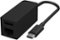 Microsoft - Surface USB-C to Ethernet and USB Adapter - Black-Front_Standard