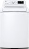 LG - 4.5 Cu. Ft. High-Efficiency Top-Load Washer with TurboDrum Technology - White-Front_Standard