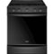 Whirlpool - 6.4 Cu. Ft. Self-Cleaning Slide-In Electric Convection Range - Black-Front_Standard