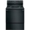 Hotpoint - 5.0 Cu. Ft. Freestanding Electric Range - Black-Front_Standard