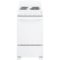 Hotpoint - 2.3 Cu. Ft. Freestanding Electric Range - White-Front_Standard