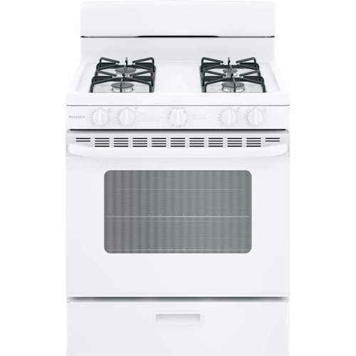 Hotpoint - 4.8 Cu. Ft. Freestanding Gas Range-Front_Standard 