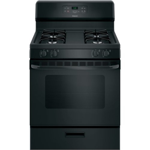 Hotpoint - 4.8 Cu. Ft. Freestanding Gas Range-Front_Standard 