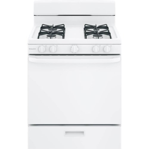 Hotpoint - 4.8 Cu. Ft. Freestanding Gas Range-Front_Standard 