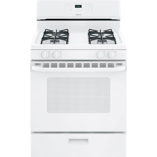 Hotpoint - 4.8 Cu. Ft. Freestanding Gas Range-Front_Standard 