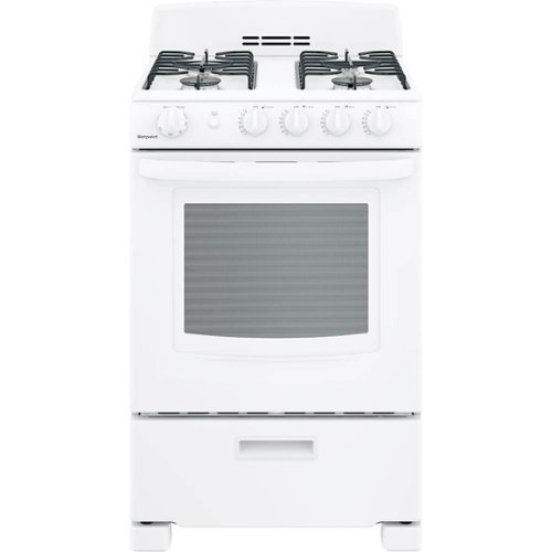 Hotpoint - 2.9 Cu. Ft. Freestanding Gas Range-Front_Standard 
