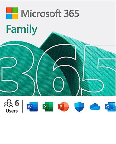  Microsoft - Office 365 Home (Up to 6 People) (12-Month Subscription-Auto Renew) - Windows