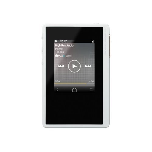 Pioneer - 16GB* MP3 Player - White-Front_Standard 