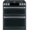 Café - 6.7 Cu. Ft. Slide-In Double Oven Gas True Convection Range with Built-In Wi-Fi-Front_Standard 