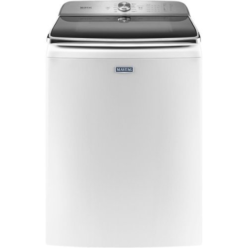 Maytag - 6.0 Cu. Ft. 10-Cycle Top-Loading Washer - White