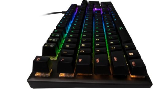 HyperX Alloy FPS Full-size Wired Mechanical Kailh Speed Silver Switch Gaming Keyboard with RGB Back Lighting - Black WORLDWIDE DELIVERY