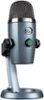 Blue Microphones - Blue Yeti Nano Premium Wired Multi-Pattern USB Condenser Microphone - Shadow Gray-Front_Standard
