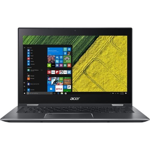 Acer - Spin 5 2-in-1 13.3" Refurbished Touch-Screen Laptop - Intel Core i5 - 8GB Memory - 256GB Solid State Drive - Steel Gray-Front_Standard 