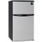 RCA - 3.2 Cu. Ft. Mini Fridge - Stainless Steel-Front_Standard