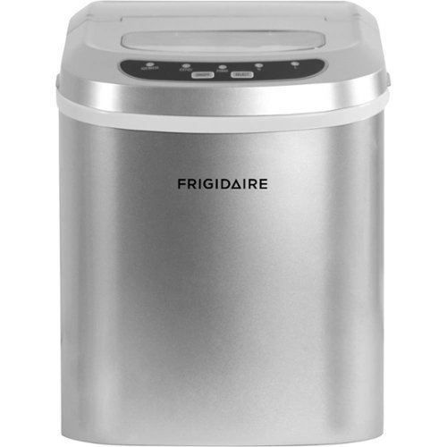 Frigidaire - 26-Lb. Compact Ice Maker - Silver