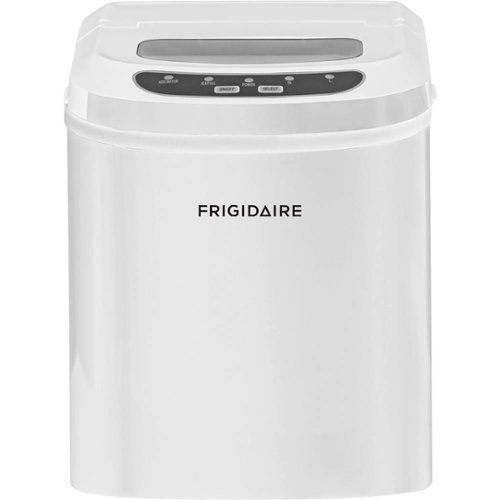 Frigidaire - 26-Lb. Compact Ice Maker - White