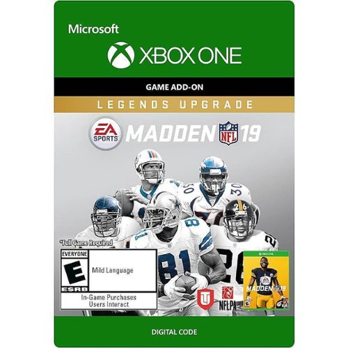 Madden NFL 19 Legends Upgrade - Xbox One [Digital]