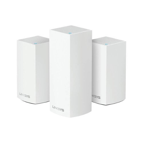 Linksys - Velop Mesh WiFi System (1 Tri-band+2 Dual-band) 3-PK White-Left_Standard 