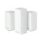 Linksys - Velop Mesh WiFi System (1 Tri-band+2 Dual-band) 3-PK White-Left_Standard