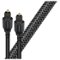 AudioQuest - Diamond 10' Toslink Fiber-Optic Cable - Black-Front_Standard