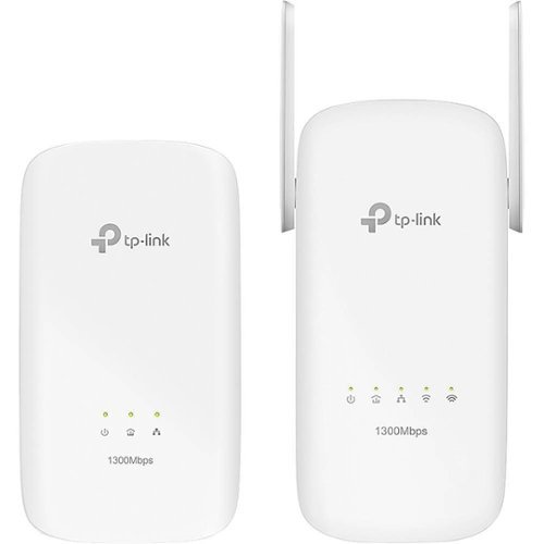 TP-Link - AC1300 Dual Band Wi-Fi Range Extender-Front_Standard 
