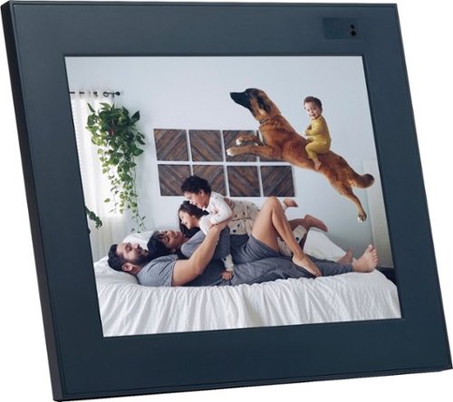 Aura - Modern 9.7" LCD Wi-Fi Digital Photo Frame - Slate-Angle_Standard 