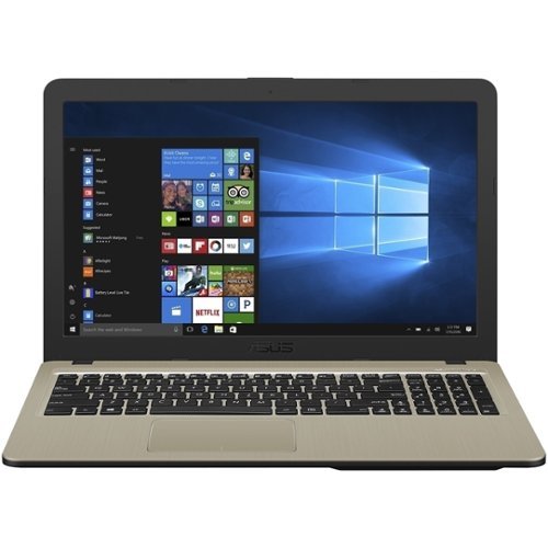 ASUS - VivoBook 15 15.6" Laptop - Intel Core i7 - 8GB Memory - 1TB + 8GB Hybrid Hard Drive - Dark Brown, Gold-Front_Standard 