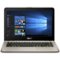 ASUS - VivoBook F441BA 14" Laptop - AMD A9-Series - 8GB Memory - AMD Radeon R5 - 256GB Solid State Drive - Gold, Chocolate Black-Front_Standard
