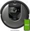 iRobot - Roomba i7 Wi-Fi Connected Robot Vacuum - Charcoal-Front_Standard 