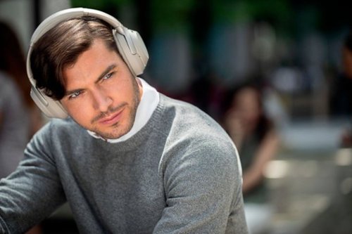 Sony WH-1000XM3 Wireless Noise Cancelling Over-the-Ear Headphones with Google Assistant - Silver BUY IN AUSTRALIA