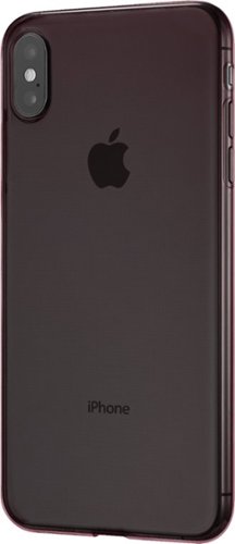 Dynex™ - Ultrathin Case for Apple® iPhone® XS Max - Pink/Semi-Clear-Front_Standard 