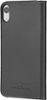 Platinum™ - Leather Folio Case for Apple® iPhone® XR - Charcoal-Front_Standard