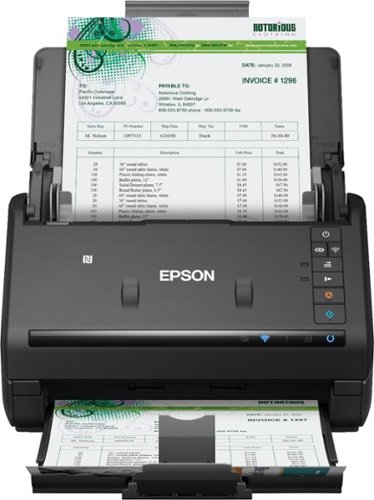  Epson - WorkForce ES-500WR Wireless Color Receipt Scanner