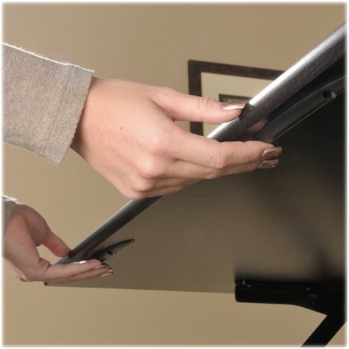 Sauder - Edge Water Collection Sit/Standing Desk - Estate Black-Alt_View_Standard_20 