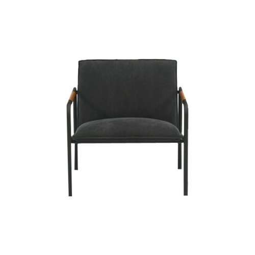 Sauder - Boulevard Café Collection 4-Leg Accent Chair - Charcoal Gray