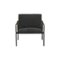 Sauder - Boulevard Café Collection 4-Leg Accent Chair - Charcoal Gray-Front_Standard