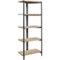 Sauder - North Avenue Collection 5-Shelf Bookcase - Charter Oak-Angle_Standard